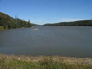 Barn Marsh Creek at full flood